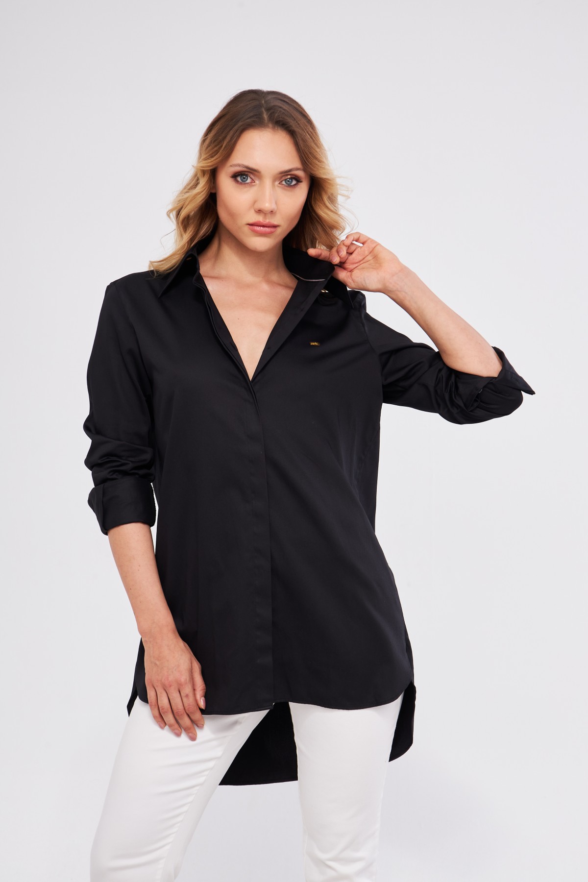 GOLD SHIRT | LUXURY GOLD SHIRT FOR WOMEN W/ 1 GRAM 24K GOLD BAR - BLACK GOLD SHIRT | LUXURY GOLD SHIRT FOR WOMEN W/ 1 GRAM 24K GOLD BAR - BLACK