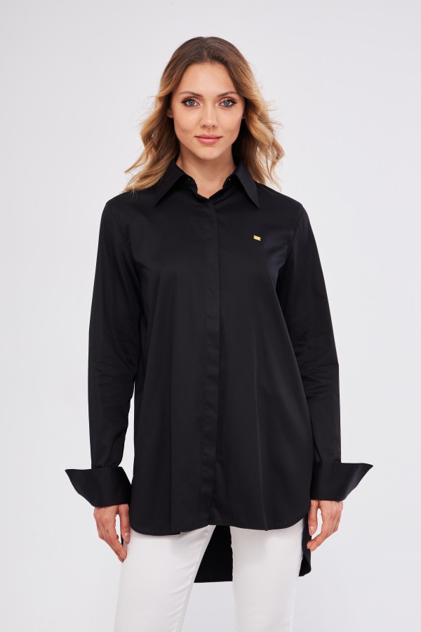 GOLD SHIRT | LUXURY GOLD SHIRT FOR WOMEN W/ 1 GRAM 24K GOLD BAR - BLACK GOLD SHIRT | LUXURY GOLD SHIRT FOR WOMEN W/ 1 GRAM 24K GOLD BAR - BLACK