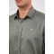 GOLD SHIRT | LUXURY GOLD SHIRT FOR MEN W/ 1 GRAM 24K GOLD BAR - KHAKI
