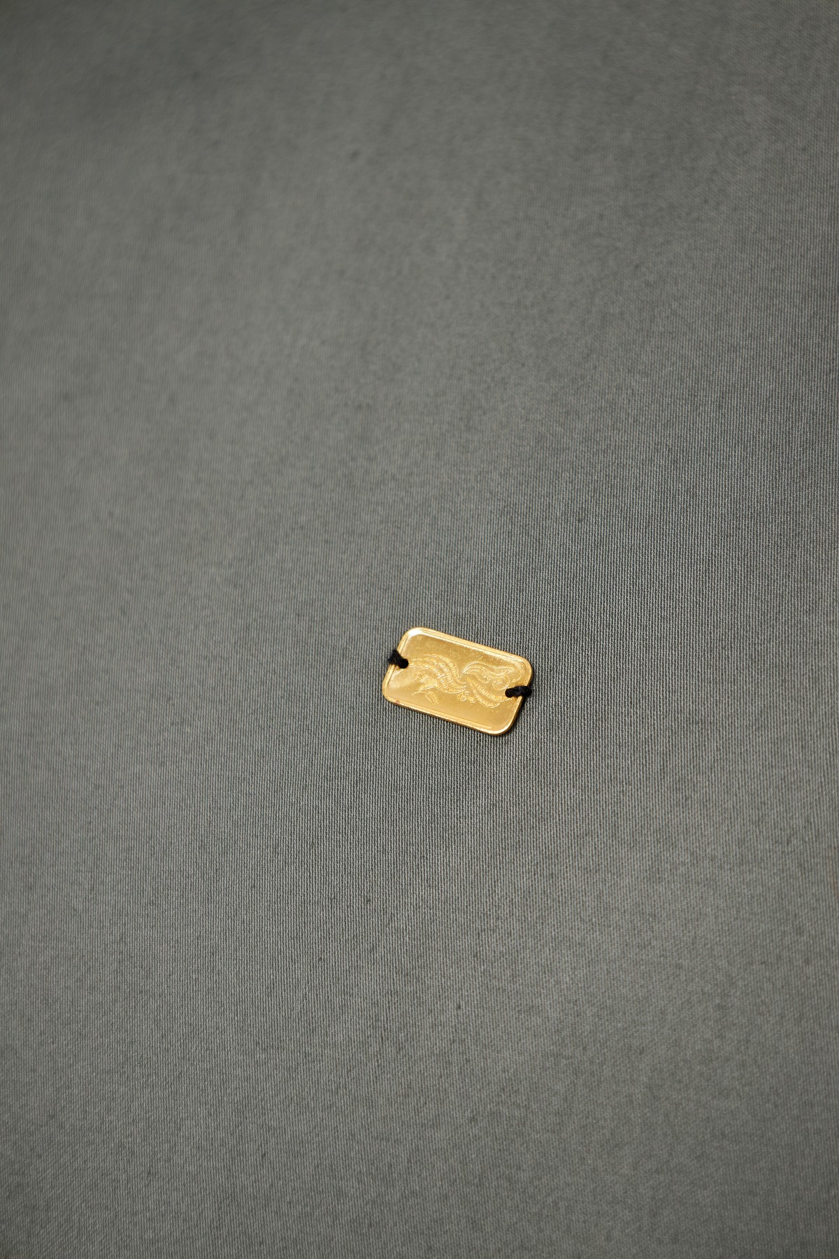 GOLD SHIRT | LUXURY GOLD SHIRT FOR MEN W/ 1 GRAM 24K GOLD BAR - KHAKI GOLD SHIRT | LUXURY GOLD SHIRT FOR MEN W/ 1 GRAM 24K GOLD BAR - KHAKI