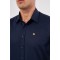 GOLD SHIRT | LUXURY GOLD SHIRT FOR MEN W/ 1 GRAM 24K GOLD BAR - NAVY BLUE