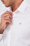 GOLD SHIRT | LUXURY GOLD SHIRT FOR MEN W/ 1 GRAM 24K GOLD BAR - WHITE GOLD SHIRT | LUXURY GOLD SHIRT FOR MEN W/ 1 GRAM 24K GOLD BAR - WHITE