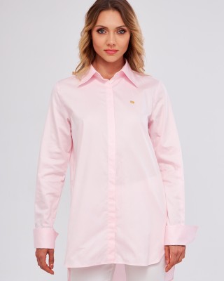 GOLD SHIRT | LUXURY GOLD SHIRT FOR WOMEN W/ 1 GRAM 24K GOLD BAR - PINK